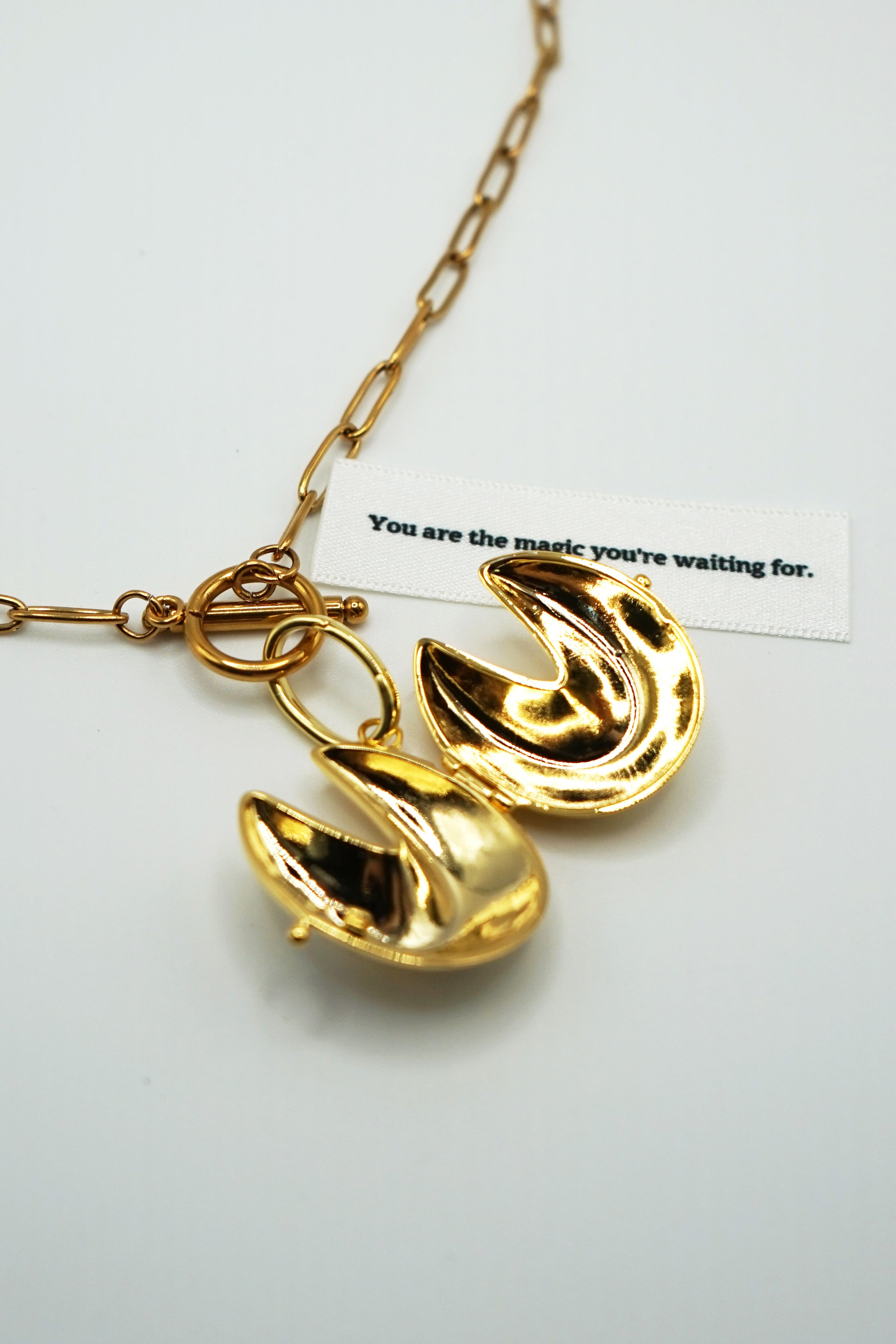 Fortune Cookie Pendant