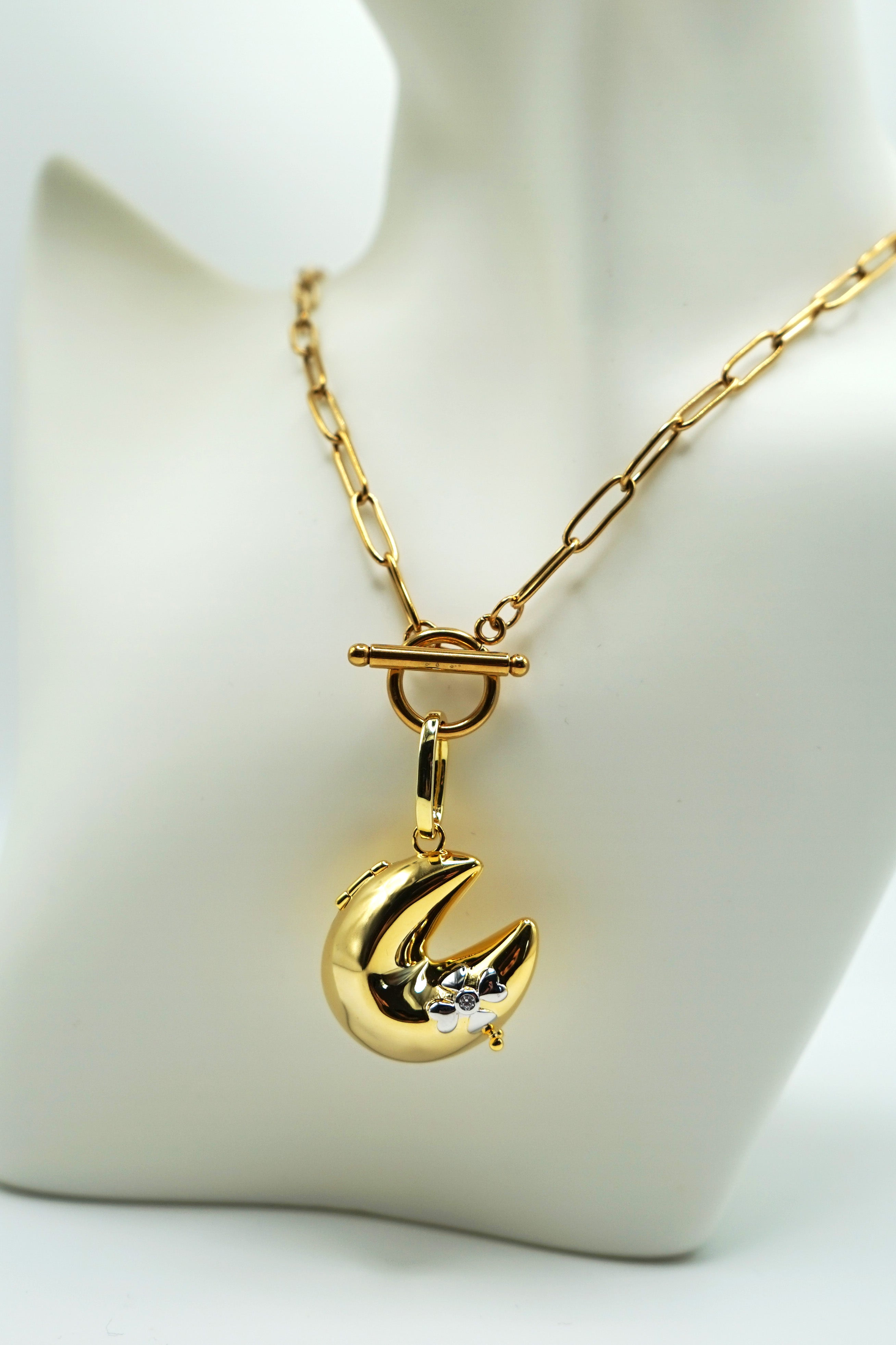 Fortune Cookie Pendant