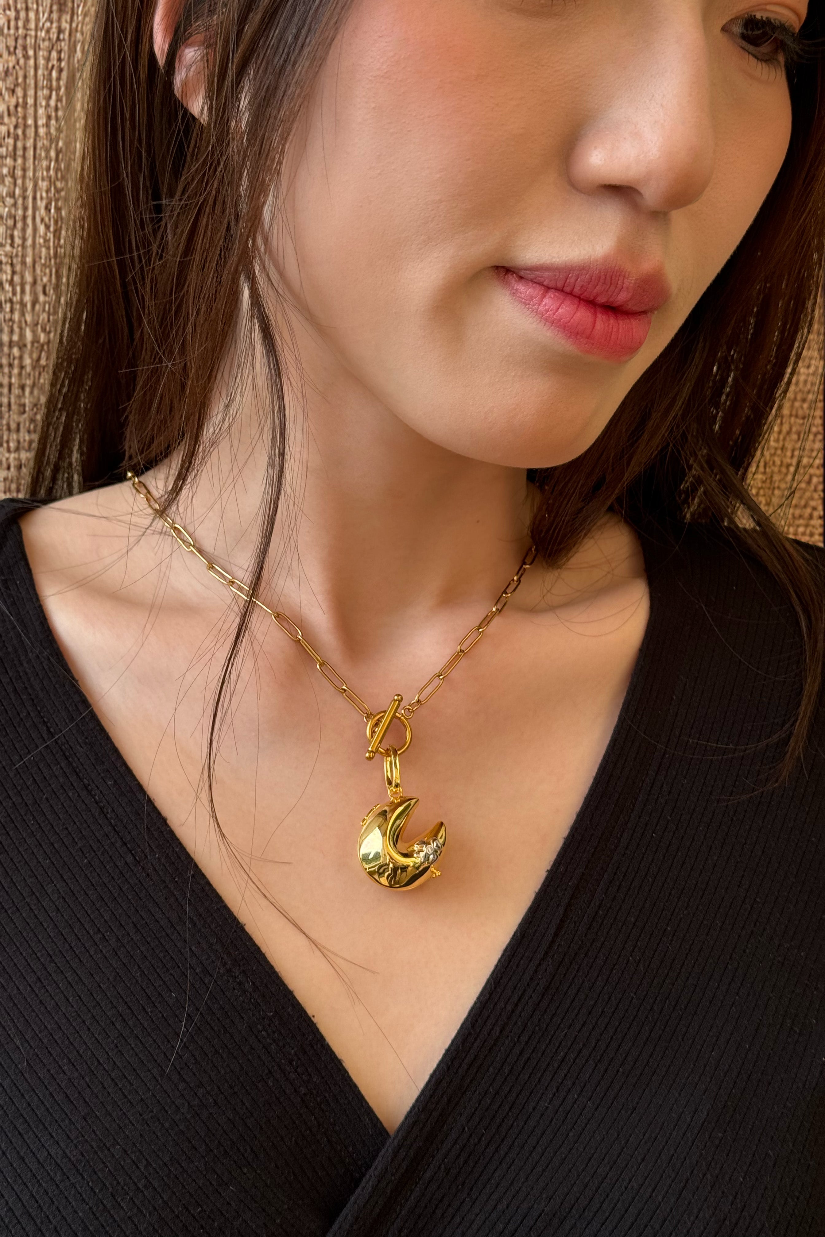 Fortune Cookie Pendant